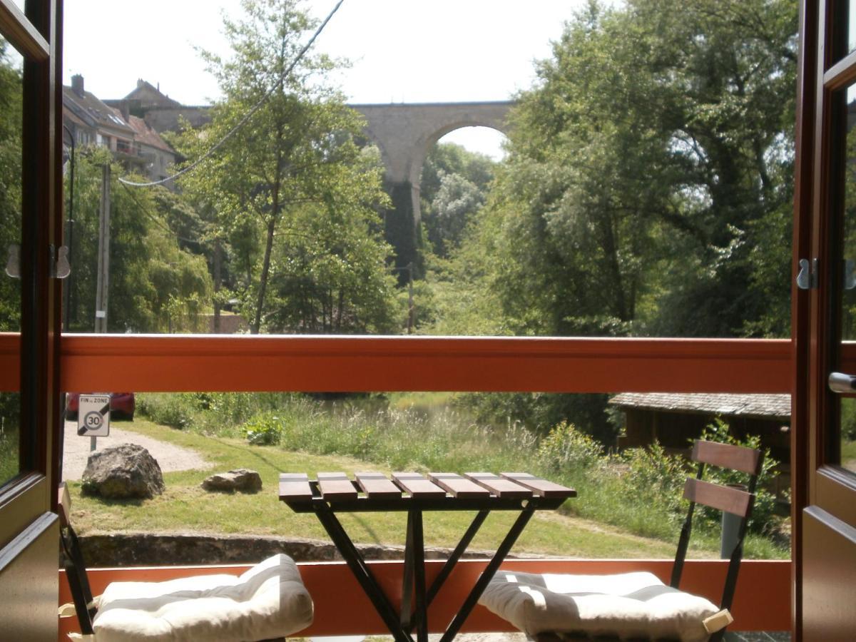 La Maisonette Du Bateau Lavoir Semur-en-Auxois Exterior foto