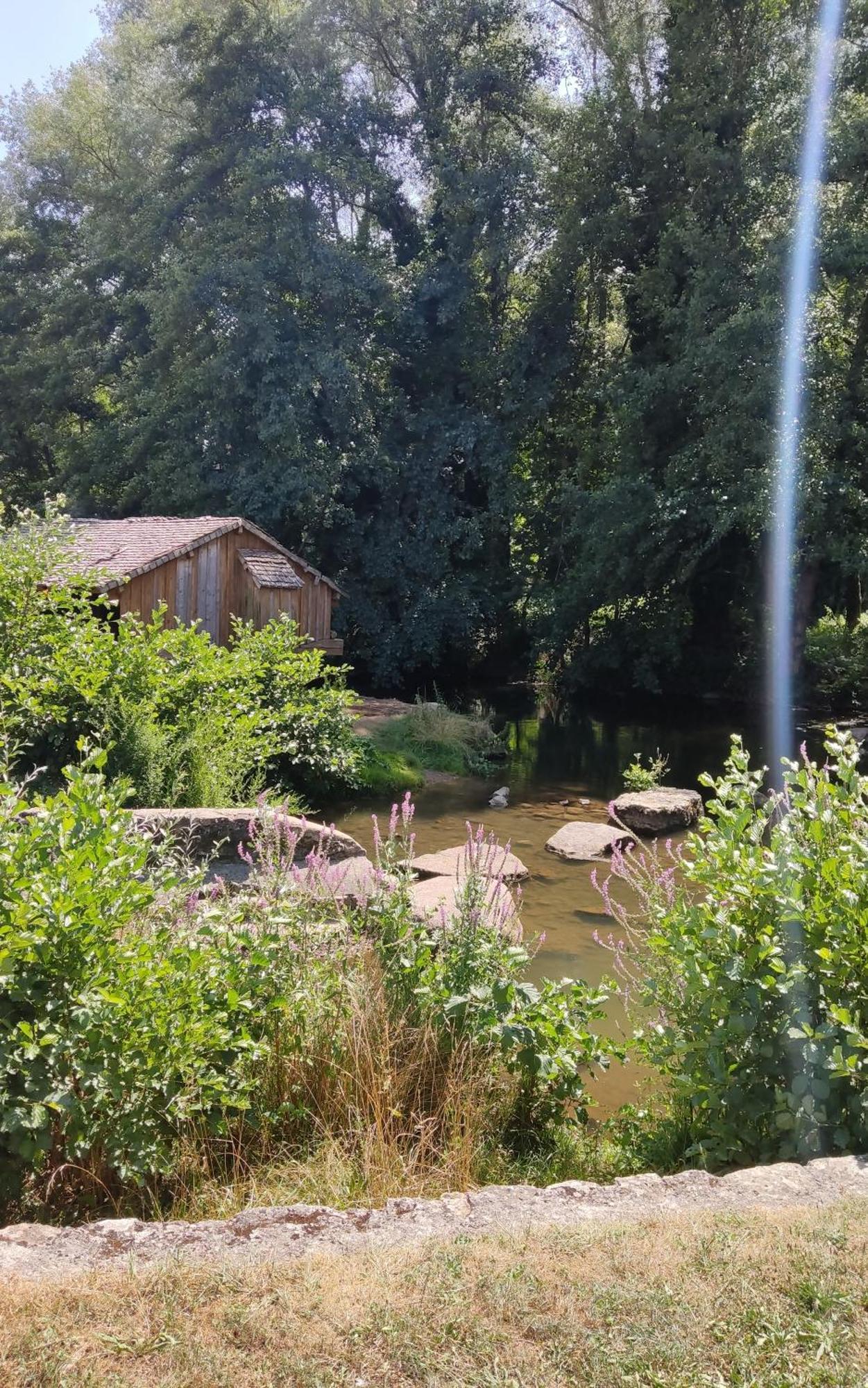 La Maisonette Du Bateau Lavoir Semur-en-Auxois Exterior foto